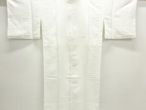 紗綾形模様織出し単衣長襦袢